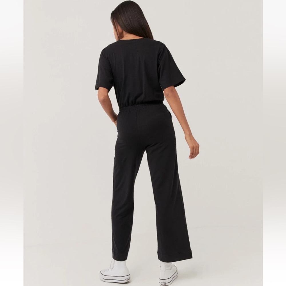 Pact Charlie Jumpsuit Black Sz Medium - Picture 2 of 16